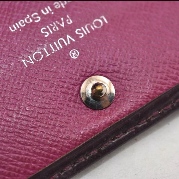 💜Louis Vuitton Purple Epi Portefeuille Sarah Long Wallet RARE!!!💜 - Picture 11 of 16